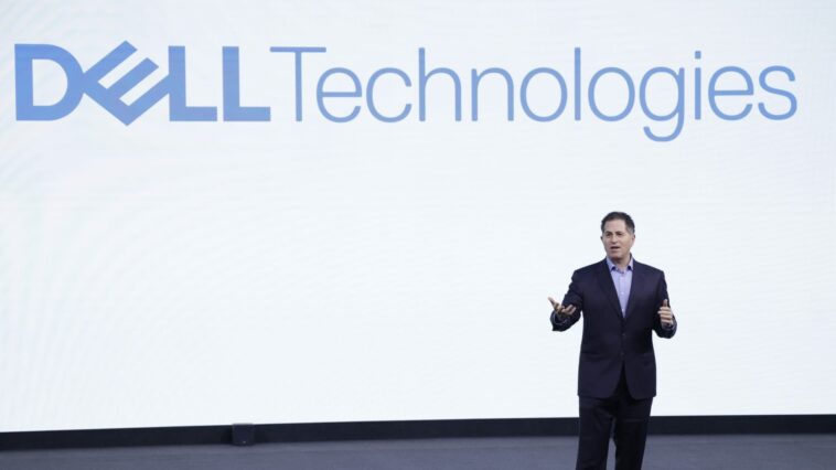 Shares of Dell fall 18% as AI servers are sold at 'near-zero margins'