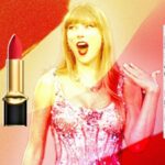 Taylor Swift wearing Pat McGrath lipstick in Elson