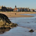 West Bay Beach in North Berwick