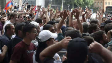 Thousands rally in Armenia against PM