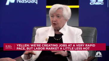 Treasury Secretary Janet Yellen: We should be looking at the real interest cost of the national debt