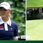 Triple bogey agony for Charley Hull | Tee shot lands SIXTY yards short on par-3