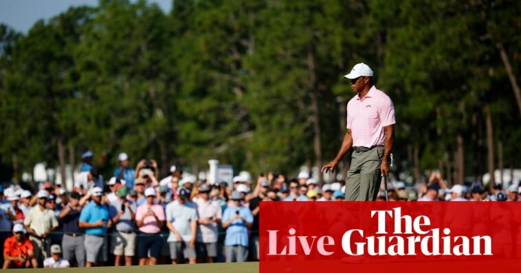 US Open golf 2024: first round – live