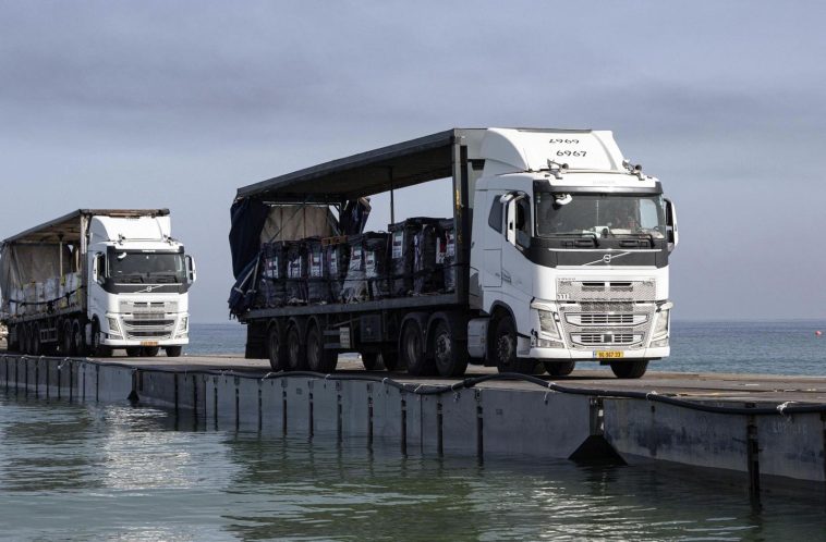 U.S.-built floating pier in Gaza could be dismantled earlier than expected