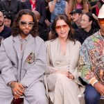 Soo Joo Park, Maluma, Juliette Binoche and Pharell Williams at the Kenzo Men’s Spring 2025 Ready-to-Wear Show