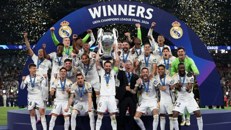 Vinícius Jr. clinches Real Madrid's 15th UCL title