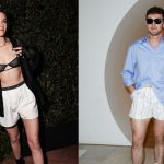 Kristen Stewart and Paul Mescal in 2024, summer boxer shorts trend, Chanel, Gucci