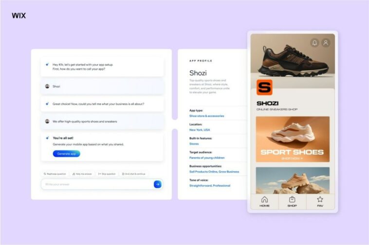 Wix Launches AI-Powered Mobile App Builder That Can Create Apps With Text Prompts