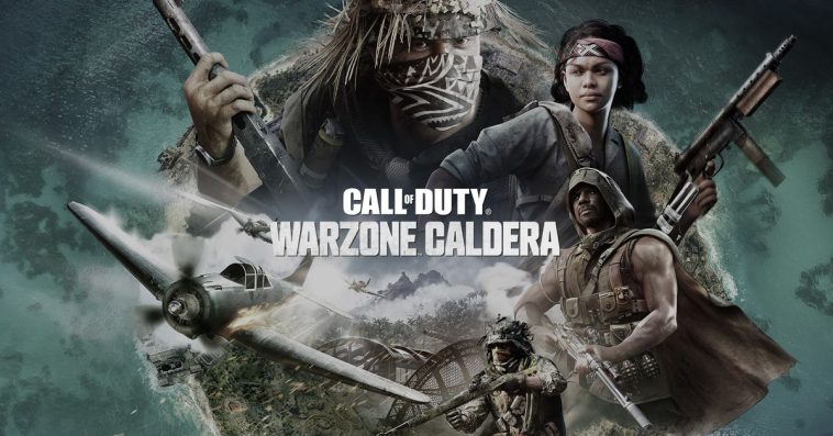 Promotional artwork for the Call of Duty: Warzone Caldera map.