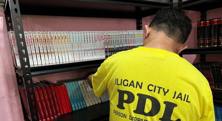 Books offer a novel way to counter prison overcrowding in the Philippines