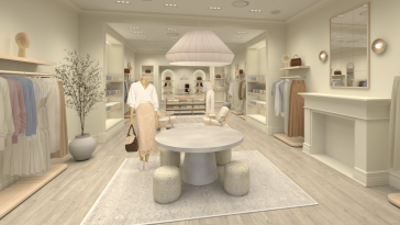 A rendering of Brochu Walker's new Atlanta boutique.