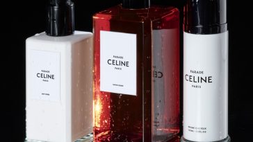 New Celine haute parfumerie bath and body products.