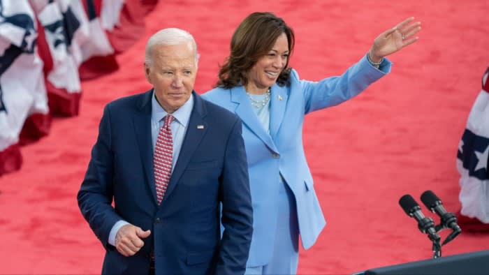 FirstFT: Biden drops out of White House race and endorses Harris