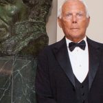 Fashion designer Giorgio Armani, arrives at the White House in Washington, DC, USA on 18 October 2016,  for the Italy State Dinner for Prime Minister of Italy Matteo Renzi and his wife Agnese Landini, hosted by U.S. President Barack Obama and First Lady Michelle Obama, their final state dinner. (Photo by Cheriss May/NurPhoto via Getty Images)