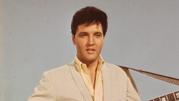 Elvis Presley in his 1966 film 'Spinout.'