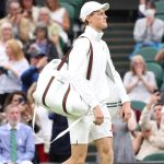 Jannik Sinner at the 2024 Wimbledon Championships.