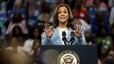 Harris takes up Biden's crusade against corporate 'price gouging' and hidden fees