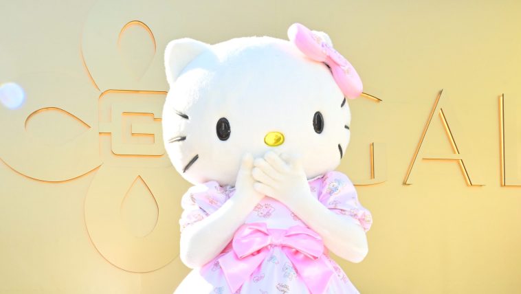 LOS ANGELES, CALIFORNIA - MAY 11: Hello Kitty attends Gold Gala 2024 at The Music Center on May 11, 2024 in Los Angeles, California. (Photo by Charley Gallay/Getty Images for Gold House)