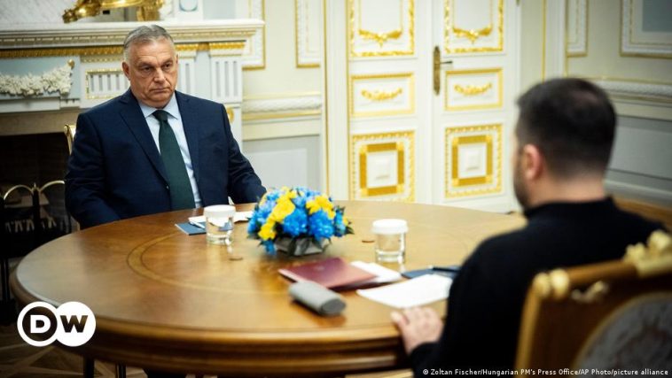 Hungary's Viktor Orban makes a surprise trip to Ukraine