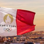 Paris 2024 Olympics flag