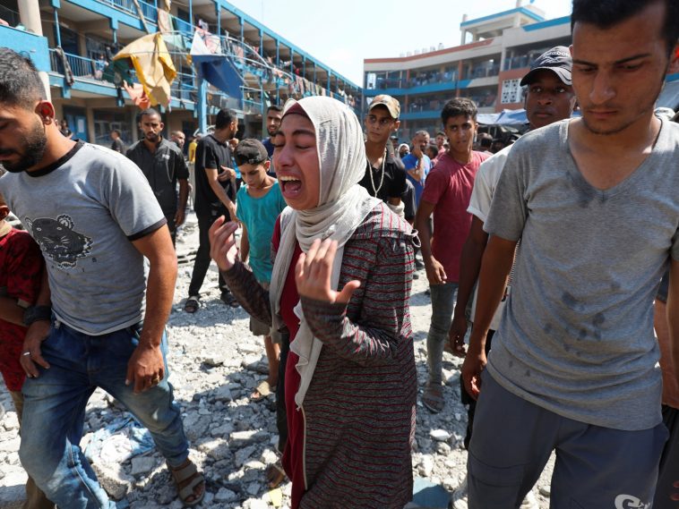 Israel bombs yet another UN-run school in Gaza, killing 17