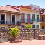 Beautiful houses in Panama City's Casco Viejo district