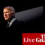 Joe Biden cancels campaign speech after testing positive for Covid – live