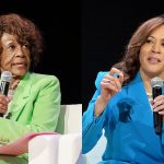 Maxine Waters and Kamala Harris