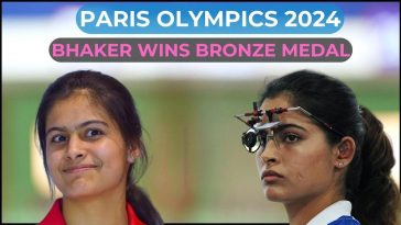 Manu Bhaker wins Bronze medal at Paris Olympics 2024