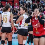 Kath Arado and the PLDT High Speed Hitters in the PVL Reinforced Conference.