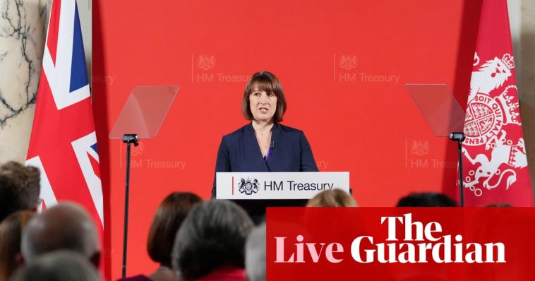 Rachel Reeves says new government has inherited ‘worst set of circumstances since second world war’ – UK politics live