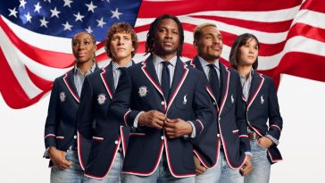 Ralph Lauren looks for opening ceremony of the 2024 Summer Olympics