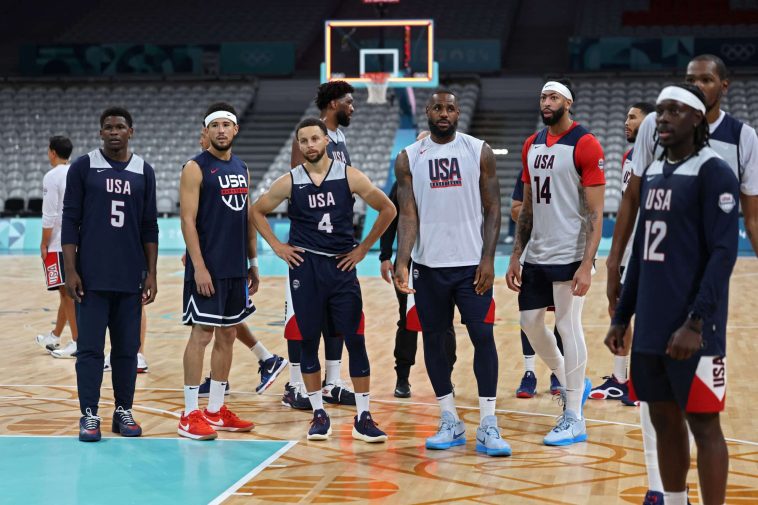 Team USA Basketball Paris Olympics 2024 schedule men's basketball