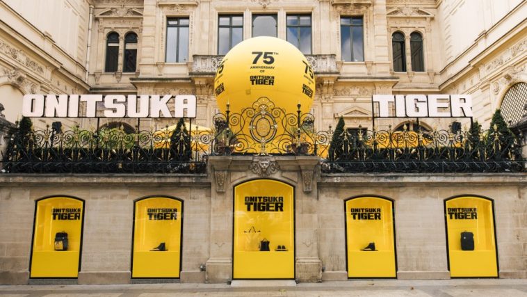 The Hotel Onitsuka Tiger in Paris to mark the brand's 75th anniversary