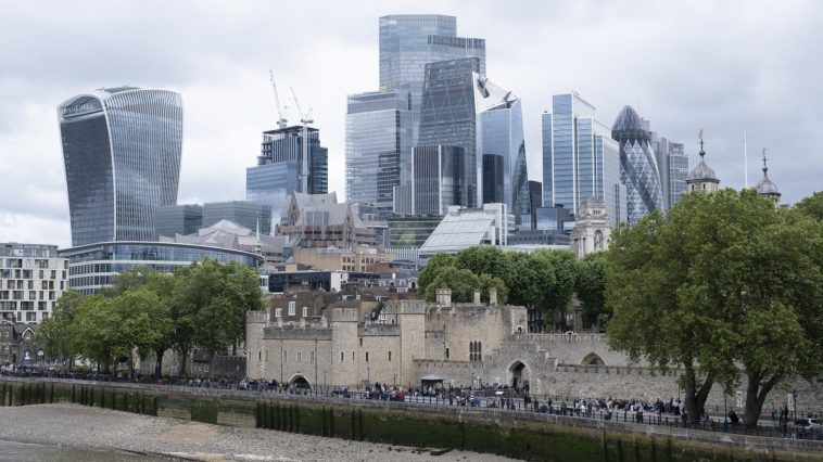 UK economy returns to growth in May, beating expectations as British pound hits four-month high