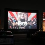 LOS ANGELES, CALIFORNIA - SEPTEMBER 03: A view of the screen during Amazon Prime Video's "The Boys" Season 2 Drive-In Premiere & Fan Screening on September 03, 2020 in Los Angeles, California. (Photo by Kevin Winter /Getty Images for Amazon Studios)