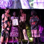 Indigenous Fashion Award winner Jay Jurrupula Rostron