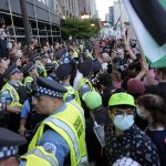 Anti-Israel protesters crash DNC welcome party in Chicago