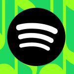 Vector illustration of the Spotify logo.