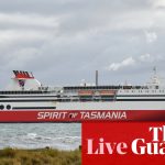 Australia news live: flood warnings and 30,000 Tasmanians without power due to severe weather