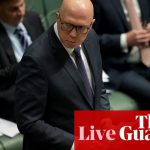 Australia politics live: Speaker addresses house about ‘imputations’ in questions as Dutton attempts to corner Albanese over Gaza visas