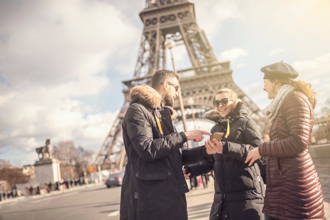 Friends in Paris