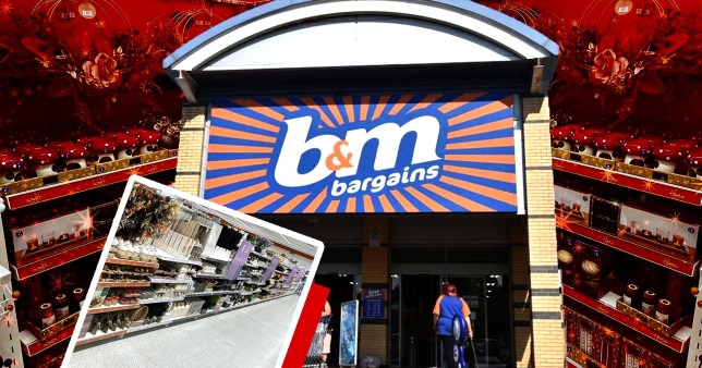 B&M has already started selling Christmas items (Picture: Facebook/Getty)