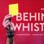 Behind the whistle