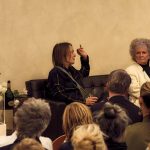 Sarah Lucas and Maggi Hambling at Frieze Masters Talks 2023 in collaboration with Dunhill.