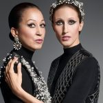 Pat Cleveland and her daughter Anna Cleveland in Fall Roger Vivier's Icons campaign