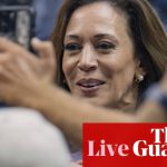 FBI told Harris campaign it was targeted by foreign hackers; Walz defends military service in first solo campaign event – live