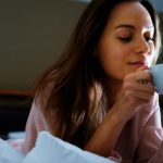 woman with cup of tea