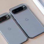 A hands-on photo of Google’s Pixel 9 / 9 Pro 9 / 9 Pro XL.