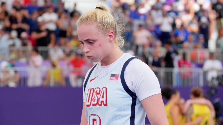 Hailey Van Lith blames Olympic referees for Team USA's shocking 3x3 loss